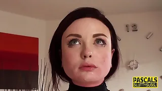 Teen haunted be proper of sucking and throating